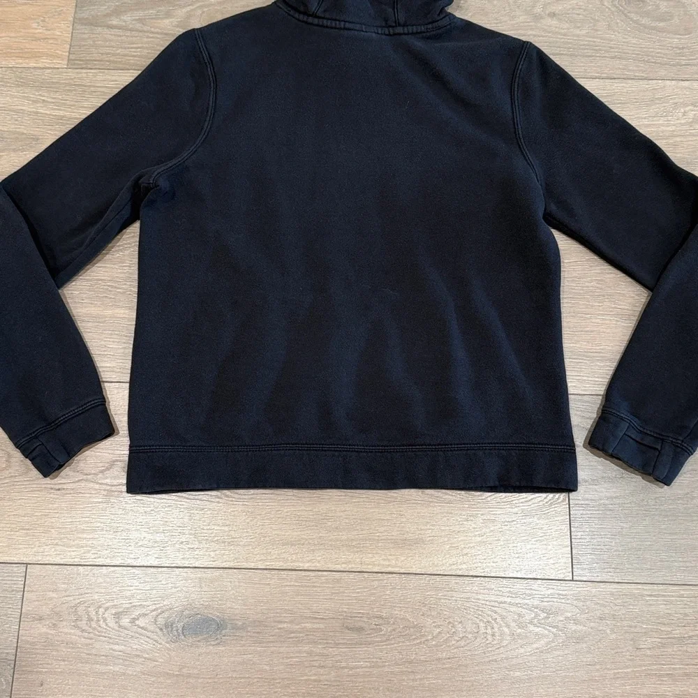 NIKE Black Sportswear Club Fleece Cotton Terry Pullover Hoodie Sweatshirt‎ Sz XL